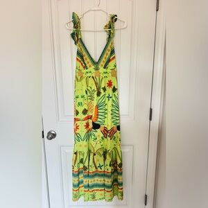 Vibrant Multicolor Maxi Dress